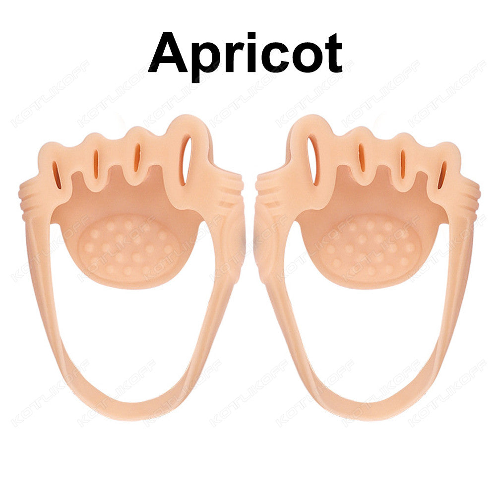 Overlapping Toe Separator 5 Holes Toe Splitter Breathable Foot Care Tools Toe Separators Straighten 6