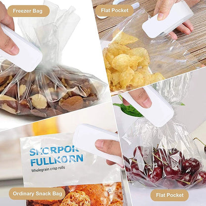 Plastic Food Bag Sealer Mini Heat Bag Seal Machine Thermal Package Sealing Tool 2