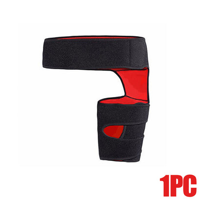 Thigh Compression Sleeve, Hip Brace Wrap for Pain Relief, Hamstring and Groin Support for Sciatica and Strains