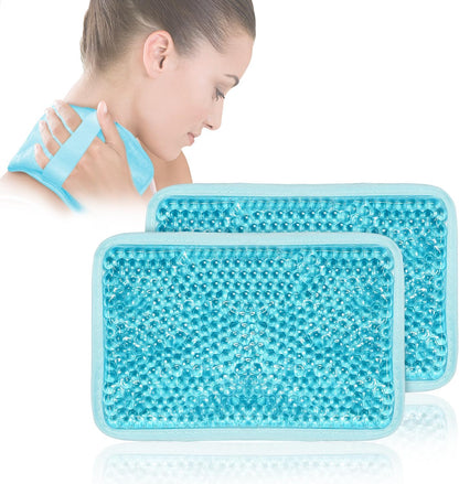 Reusable Hot Cold Gel Ice Pack, Pain and Swelling Relief for Knee, Back, Ankle, Foot, Elbow, Wisdom Tooth, Therapy