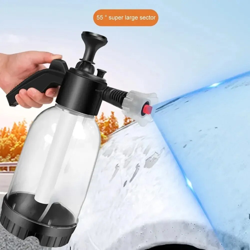 Hand-held Foam Sprayer, Car Wash, Air Pressure Watering Can, Plastic Disinfection, Car Cleaning Tools, Water Bottle