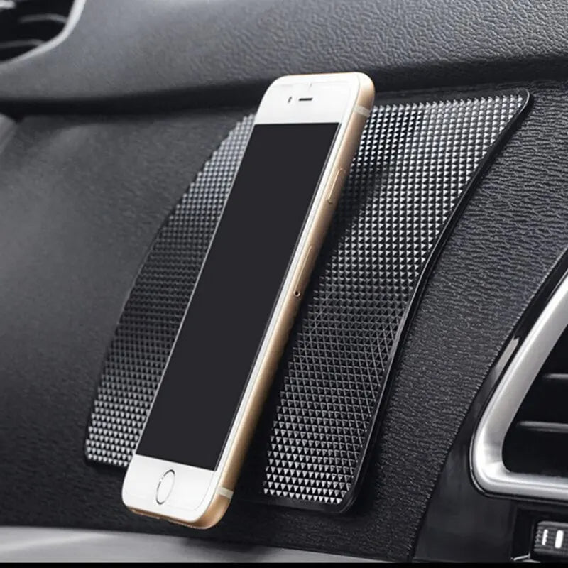 Heat Resistant Car Dashboard Mat, Non Slip Sticky Pad, Phone Sunglasses Holder, Car Interior Styling