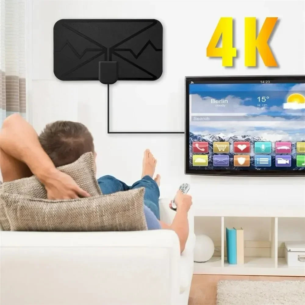 Indoor Digital Amplified TV Antennas Upgraded Newest HDTV Clear Signal TV Antenna 3