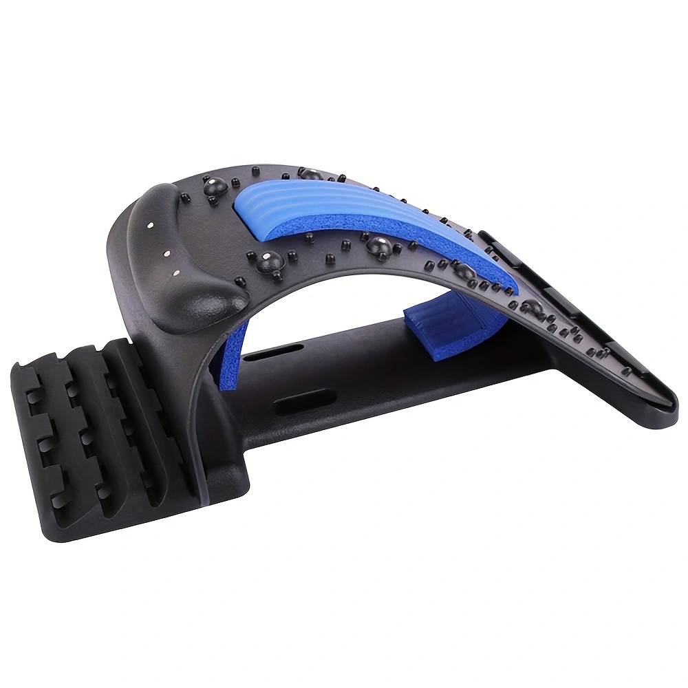 Adjustable Back Massager, Cervical Traction Device, Neck Bone Stretcher, Lower Upper Lumbar Spine Support Pillow