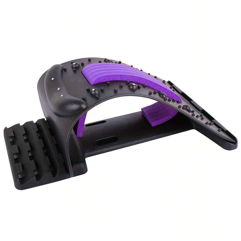 Adjustable Back Massager, Cervical Traction Device, Neck Bone Stretcher, Lower Upper Lumbar Spine Support Pillow