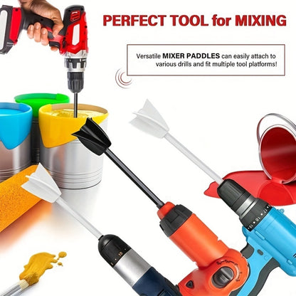Resin Mixer Paddle Black Epoxy Attachment Perfect Mixing Tool 2