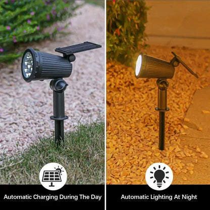 Adjustable Solar LED Spotlight For Outdoor Decor And Security 5