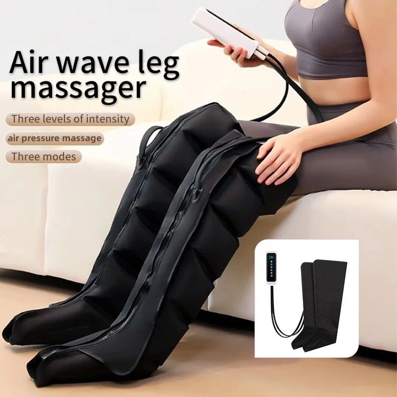 Air Pressure Leg and Foot Massager with Remote Control