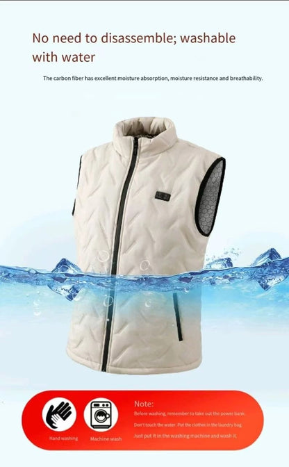 Dual Control Heated Vest With 9Zone Warming System 2