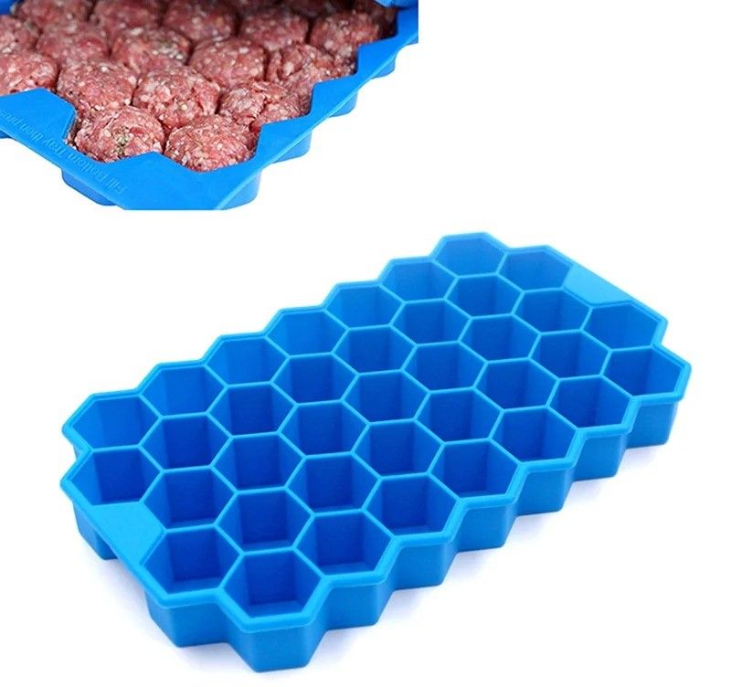 Silicone Meatball Mold With Lid For Easy Meal Prep 1