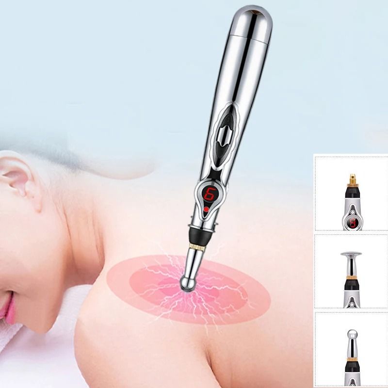 Electric Acupuncture Massage Pen for Pain Relief and Relaxation