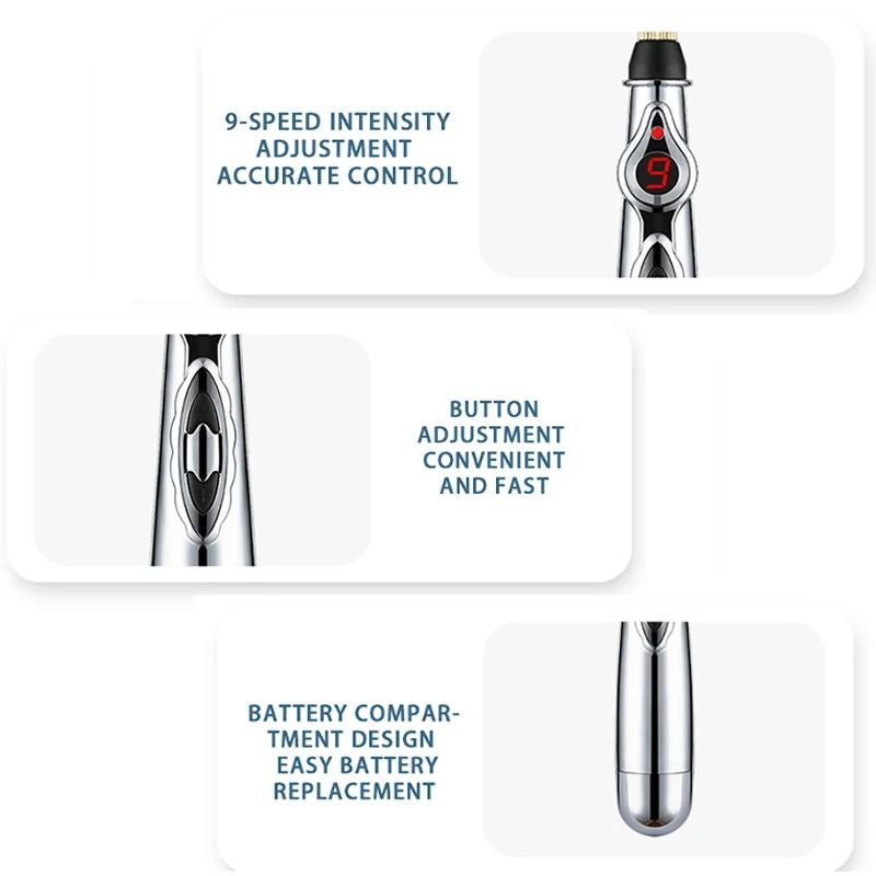 Electric Acupuncture Massage Pen For Pain Relief And Relaxation 4