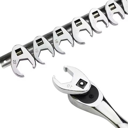 10 Piece Metric Crowfoot Wrench Set For Torque Wrench 6