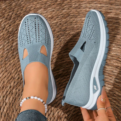 Womens Breathable Mesh Sports Shoes for Everyday Comfort