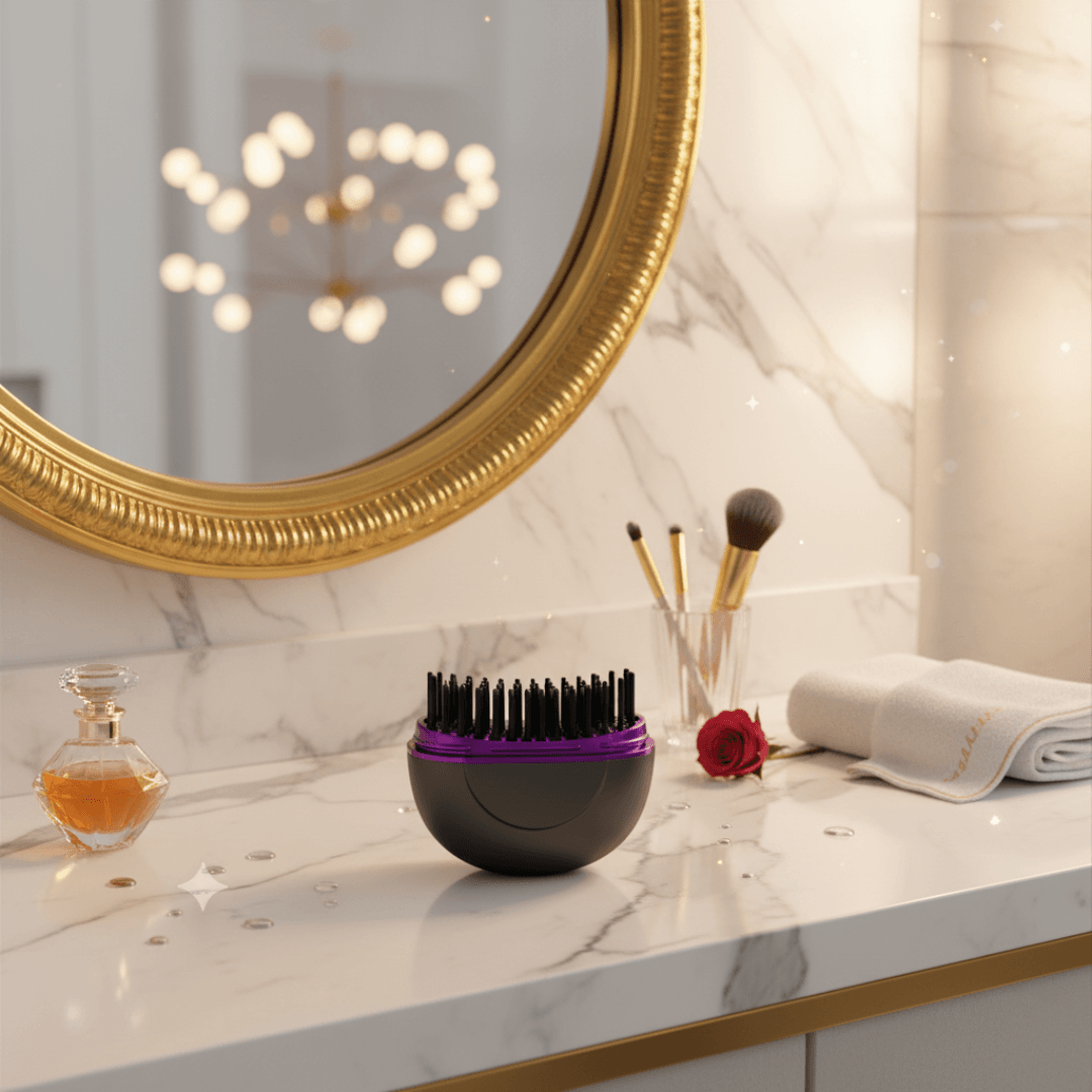 Mini Cordless Hair Straightener Comb