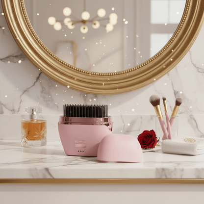 Mini Cordless Hair Straightener Comb