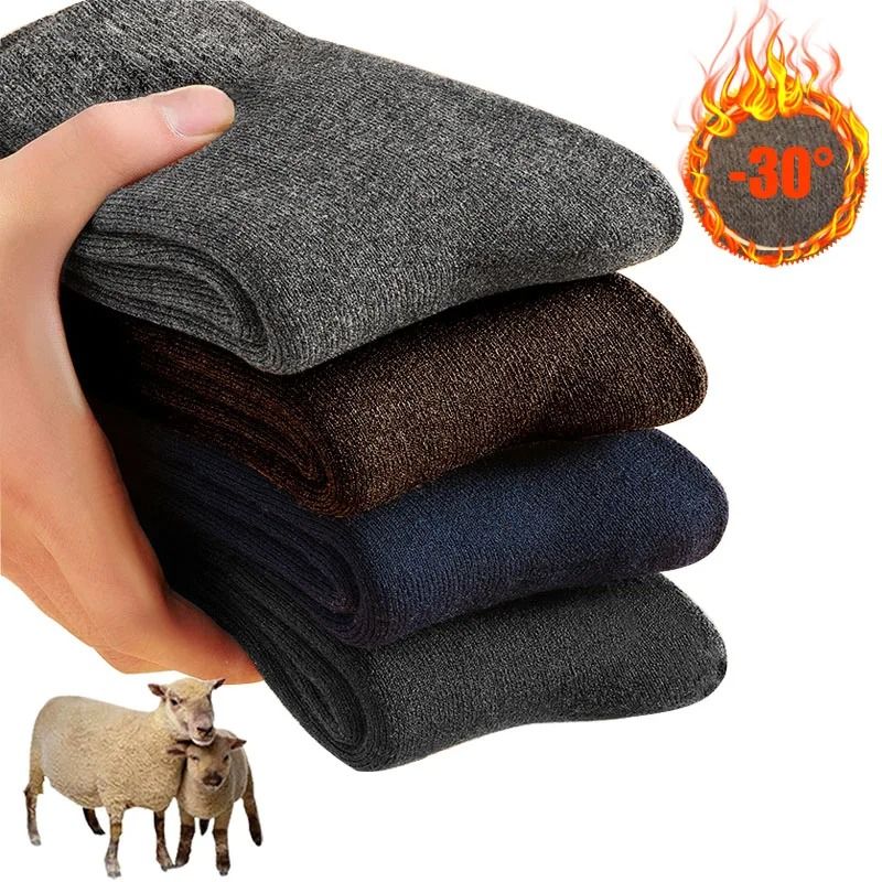 Unisex Winter Wool Thermal Socks for Ultimate Warmth and Comfort