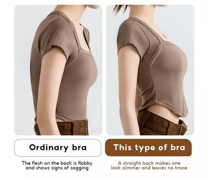Wireless Posture Support Bra With Cross Back Design For All Day Comfort 3