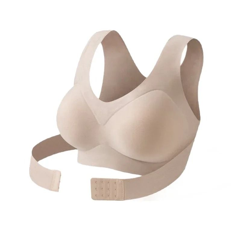 Wireless Posture Support Bra With Cross Back Design For All Day Comfort 8