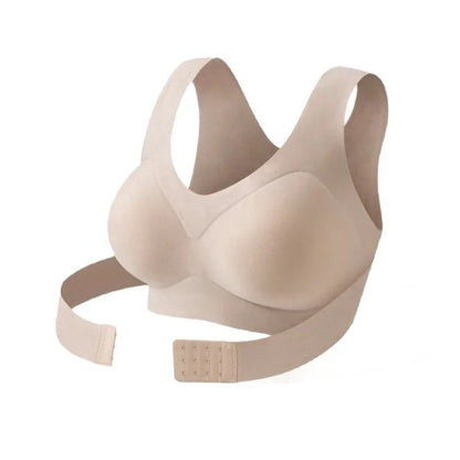 Wireless Posture Support Bra With Cross Back Design For All Day Comfort 8
