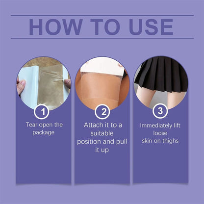 Invisible AntiFriction Thigh Patches For Comfort And Skin Protection 4