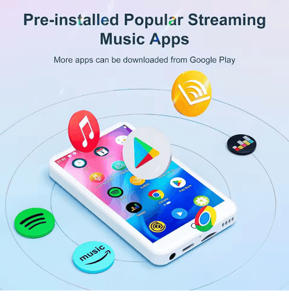 MECHEN Android 90 MP3 Player With Bluetooth And WiFi For Streaming And Offline Music 2