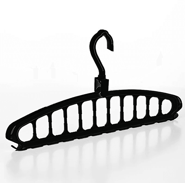 SpaceMax Folding Multi Hole Clothes Hanger And Wardrobe Organizer For Space Saving Storage 4