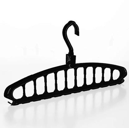SpaceMax Folding Multi Hole Clothes Hanger And Wardrobe Organizer For Space Saving Storage 4