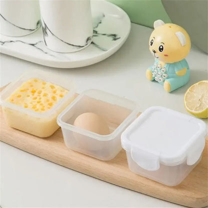 Mini Food Storage Containers Set With Leakproof Lids 4 Piece 1