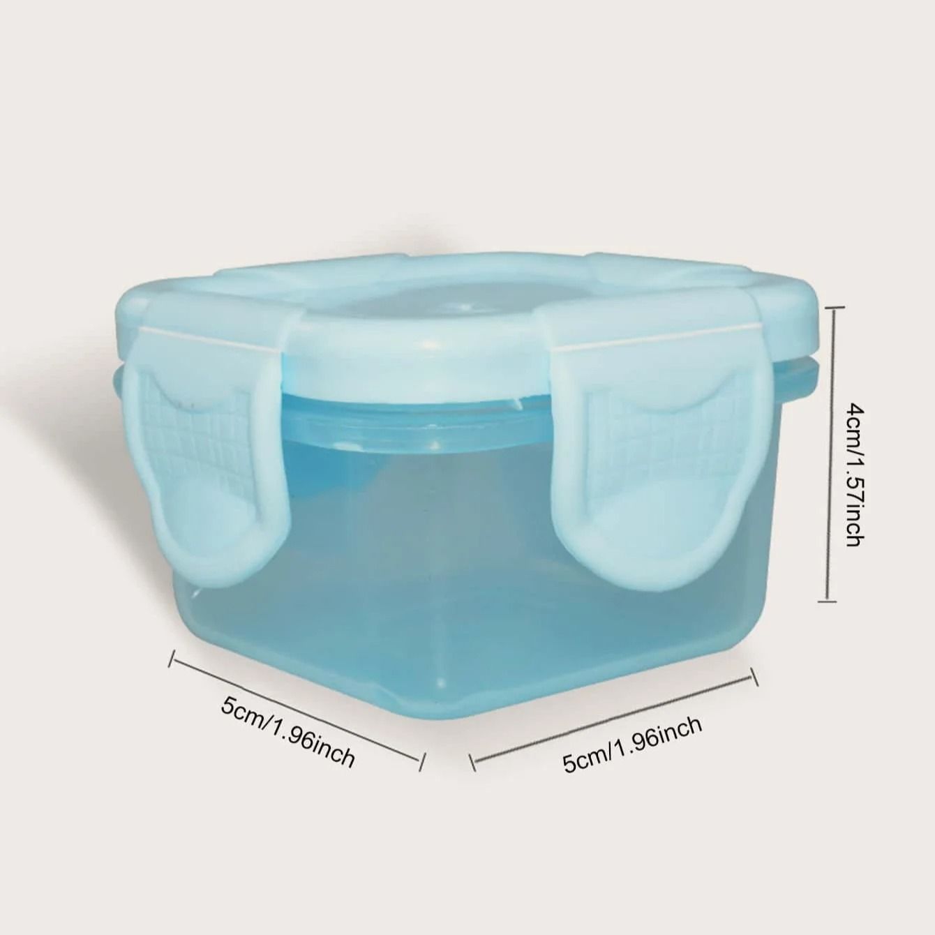 Mini Food Storage Containers Set With Leakproof Lids 4 Piece 4