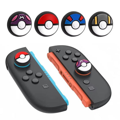 Soft Silicone Thumb Grips Joystick Caps Set 4 Piece for Switch Joy Con
