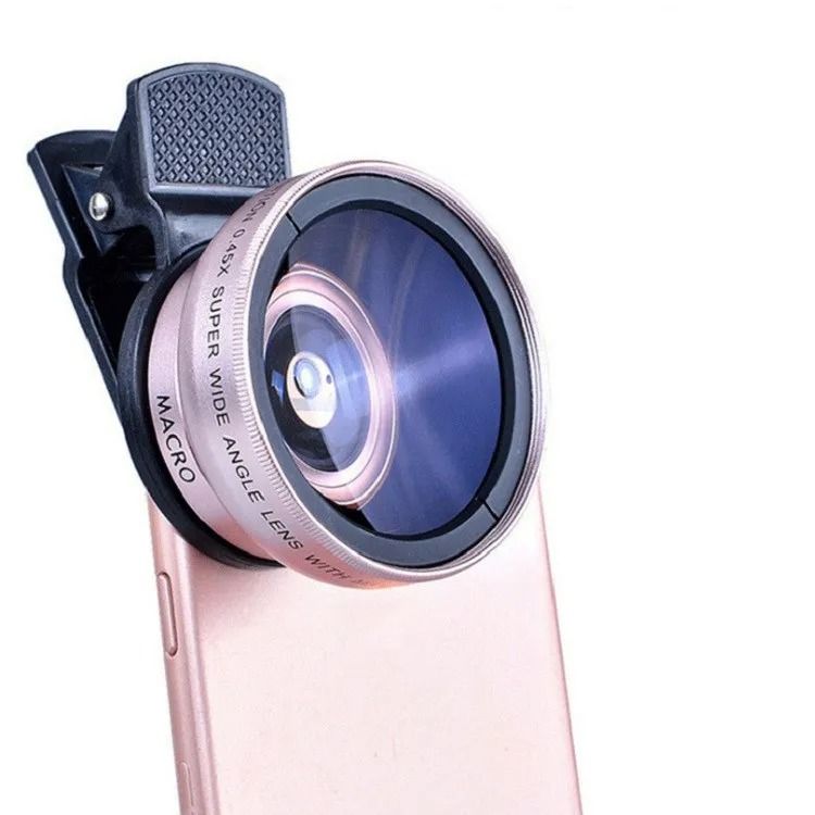 Professional Wide Angle and Macro Lens Kit for Smartphones