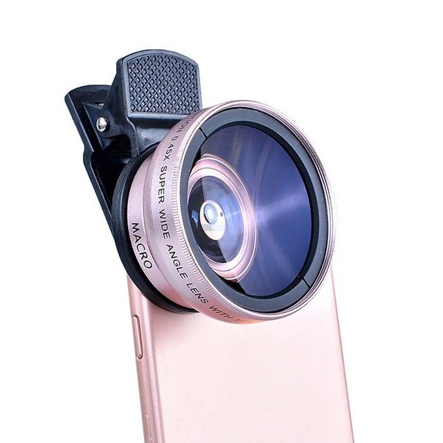 Professional Wide Angle And Macro Lens Kit For Smartphones 10
