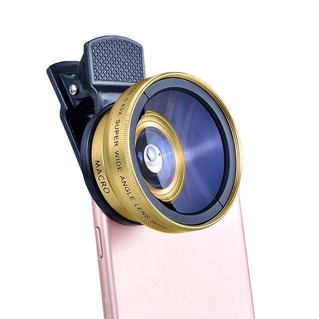 Professional Wide Angle And Macro Lens Kit For Smartphones 8