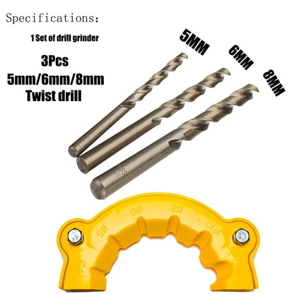 6 In 1 Drill Bit Sharpener And Grinding Tool For Home And Workshop Use 8