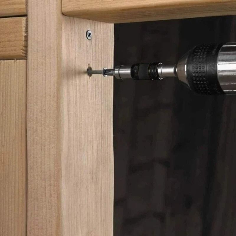 Magnetic Hex Screwdriver Bit Extension Rod And Quick Change Drill Guide 3