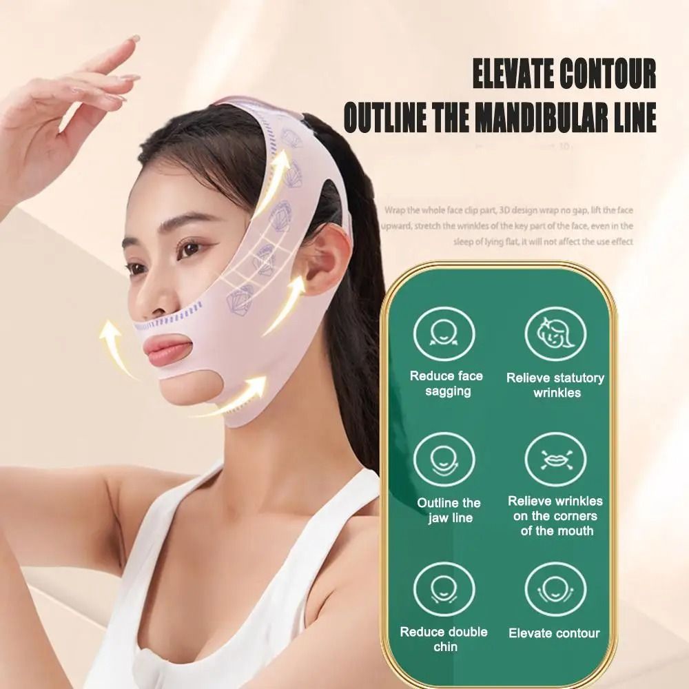 V Line Face Lifting And Slimming Band For Firming And Wrinkle Reduction 2