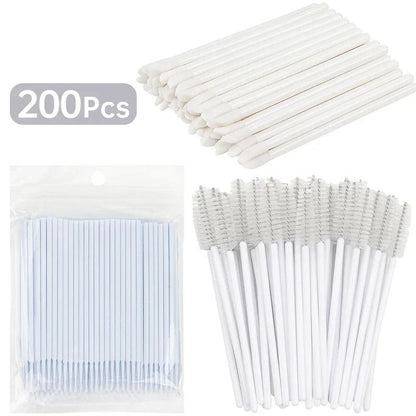 Eyelash Extension Micro Brush Set For Precision Application And Removal 13
