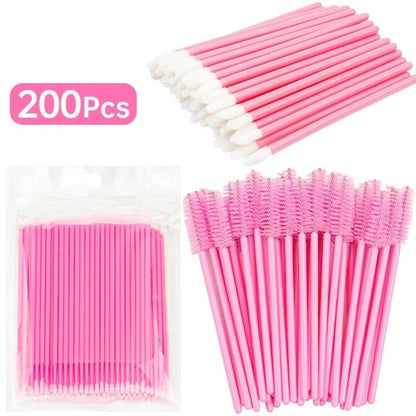 Eyelash Extension Micro Brush Set For Precision Application And Removal 4