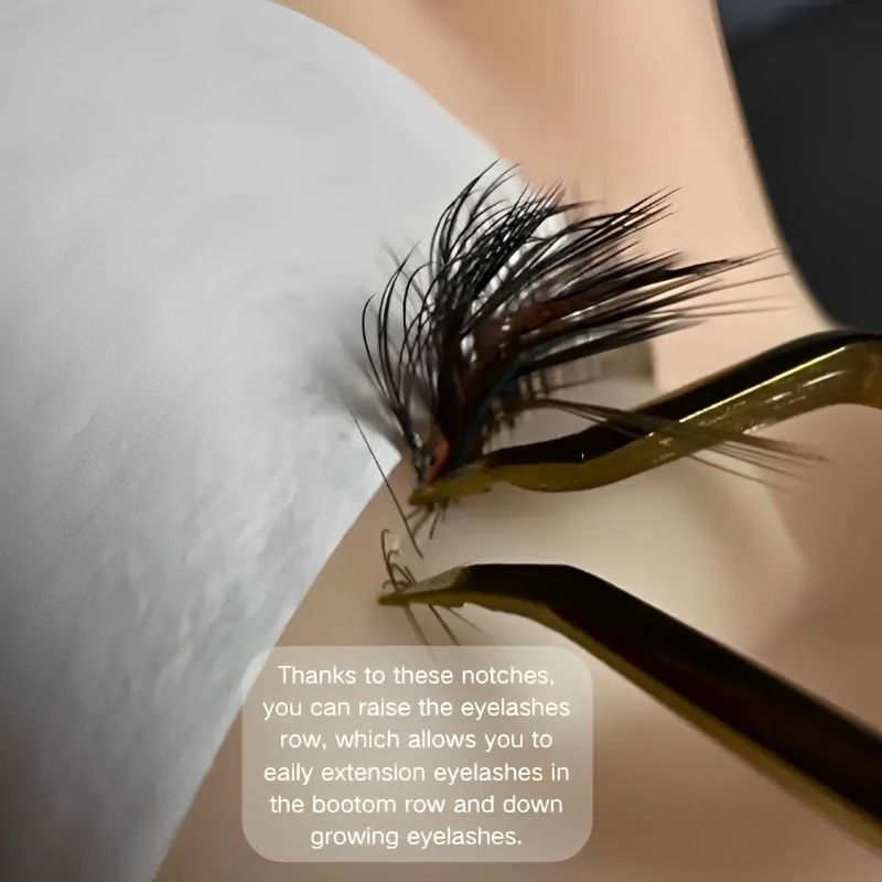 Precision Anti Static Stainless Steel Tweezers For Eyelash And Nail Art 1