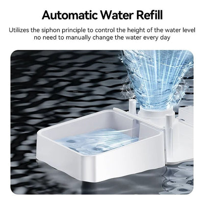 Automatic Pet Feeder And Water Fountain WiFi App Smart Food Dispenser For Cats And Dogs 4