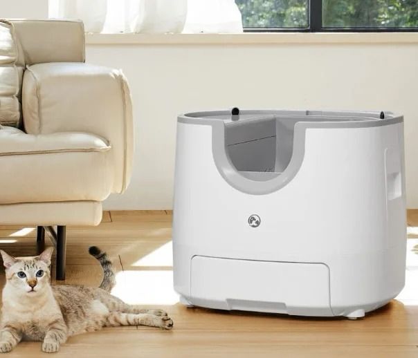 Automatic Smart Cat Litter Box 11L High Capacity Pet Toilet Tray