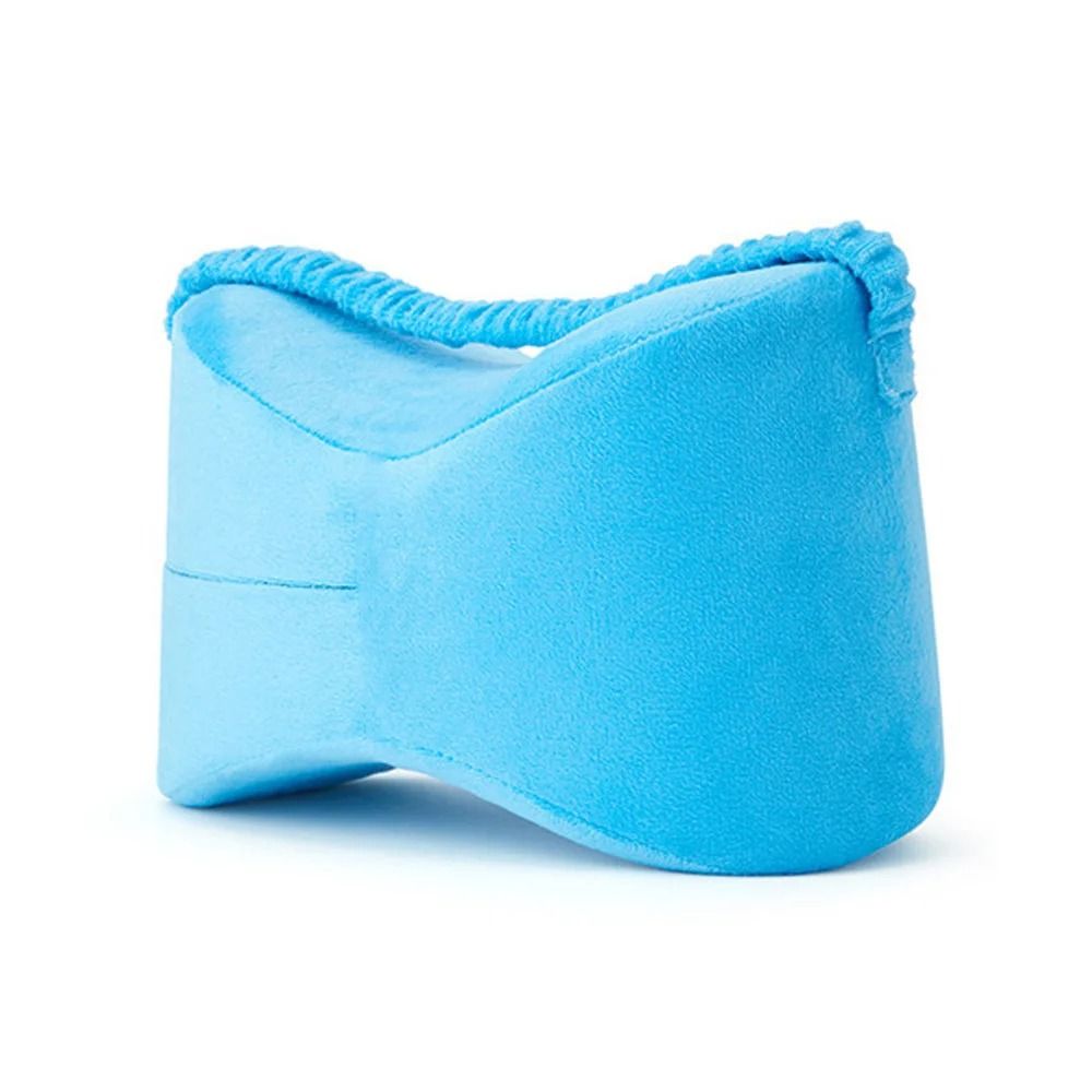 Velvet Memory Foam Knee And Leg Support Pillow For Comfortable Sleep 9