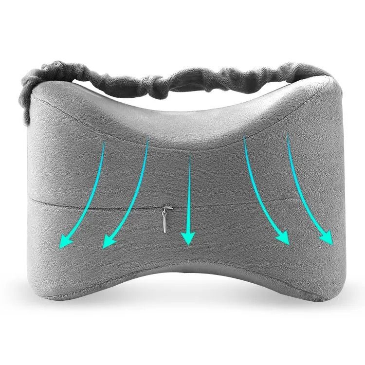 Velvet Memory Foam Knee And Leg Support Pillow For Comfortable Sleep 7