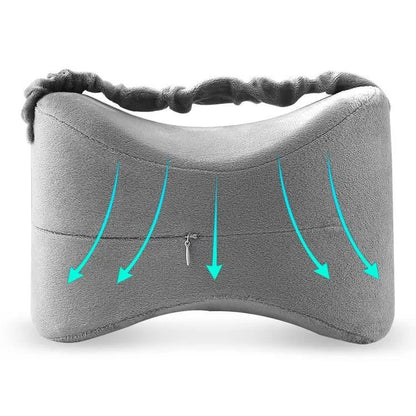 Velvet Memory Foam Knee And Leg Support Pillow For Comfortable Sleep 7