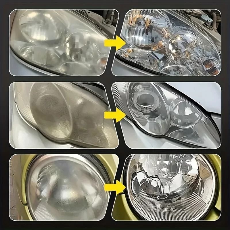 Car Headlight Restoration And Scratch Removal Polishing Kit 1