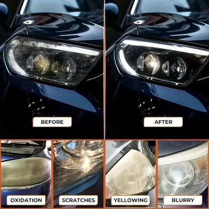 Car Headlight Restoration And Scratch Removal Polishing Kit 2