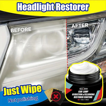 Car Headlight Restoration And Scratch Removal Polishing Kit 5