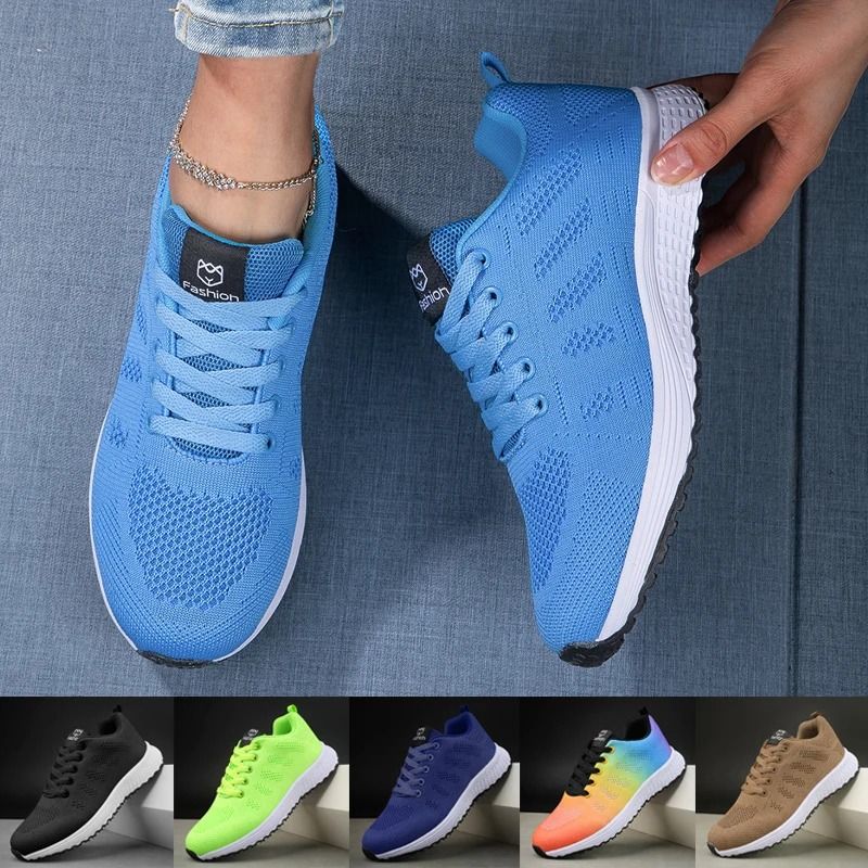 Womens Breathable Knit Sneakers for Everyday Comfort and Style