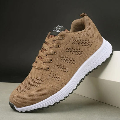 Womens Breathable Knit Sneakers For Everyday Comfort And Style 4